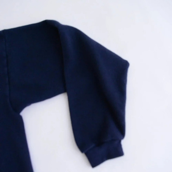 Vintage Endless Designs Navy "God Bless U.S.A." Crewneck Sweater - Picture 5 of 12